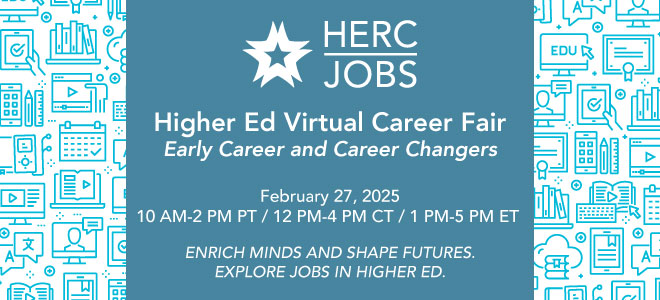 virtual career fair - early career and career changers